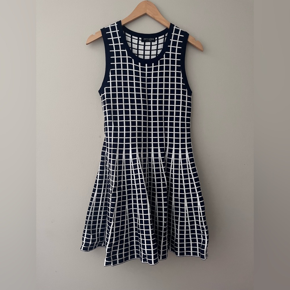 Vintage Checkered Dress